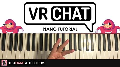 How To Play Vrchat Main Theme Piano Tutorial Lesson Youtube