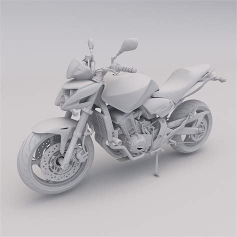 Fichier 3D gratuit Honda Hornet Motorbike Fichier STL numérique 3D