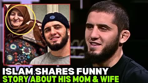 Islam Makhachev Shares Funny Moment With His Mother And Wife Full