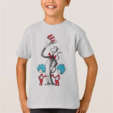 Dr Seuss The Cat In The Hat Thing Thing T Shirt Zazzle