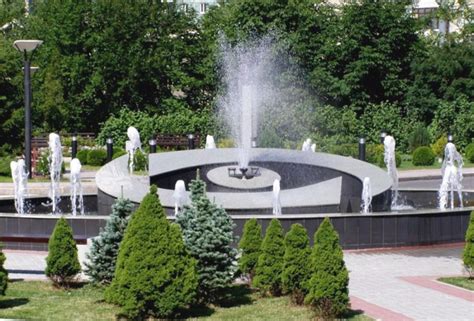 Декоративный уличный фонтан — строительство в СПб | Цена