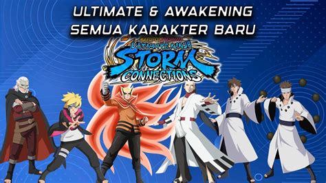 Semua Ultimate Jutsu Dan Awaken Karakter Baru Di Naruto X Boruto