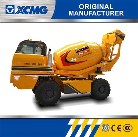 Xcmg Official Cubic Self Loading Mobile Concrete Mixer Truck Slm