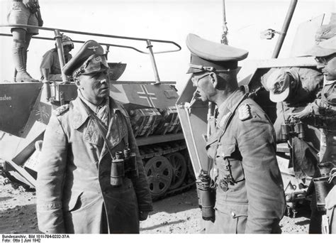 Asisbiz German Cmd Genlt Erwin Rommel Deutsches Afrika Korps Dak In