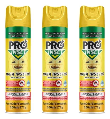 Melhor Inseticida Para Matar Pernilongo - Multi Inseticida Mata Pernilongo Mosca Barata 300ml - 3 Un | MercadoLivre
