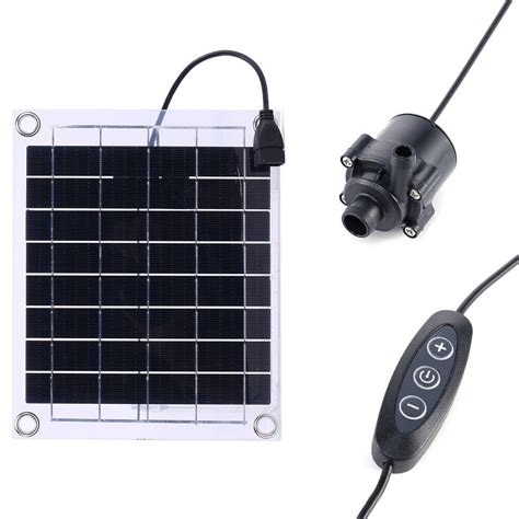 12V 10W Solar Panel Fountain Watering System Mini Solar Panel Pump Kits