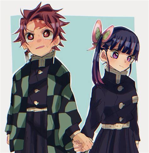 Tanjiro X Kanao Cute Anime Character Anime Character Drawing Images