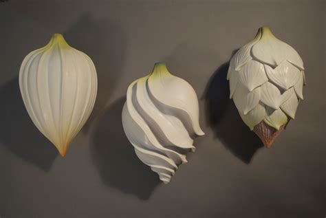 Wall Pod Gallery — Alice Ballard Seed Pods Seed Pods Art Ceramics