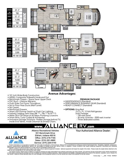 Rv Preview Alliance Avenue Rls Fifth Wheel Fifth Wheel Rv