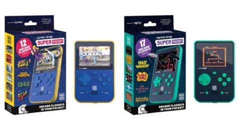 Preorder Evercade S Capcom And Taito Super Pocket Handhelds For At