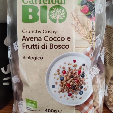 Carrefour Bio Crunchy Crispy Avena Cocco E Frutti Di Bosco Review