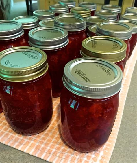 Strawberry Jam Canning Recipe