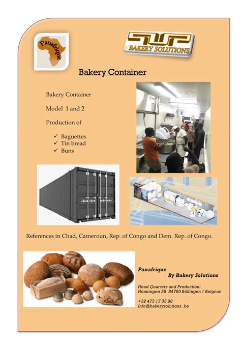 Container Bakery Bakery Solutions