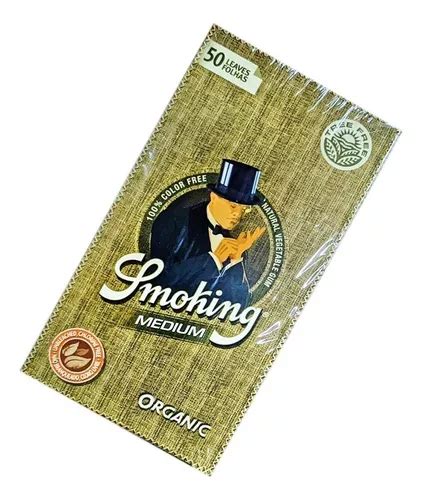 Display Papelillo Smoking Organic Libritos De Hojas Cuotas Sin