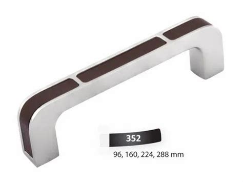 Sapna Zinc Brown Finish Cabinet Handle Finish Type Chrome Packaging