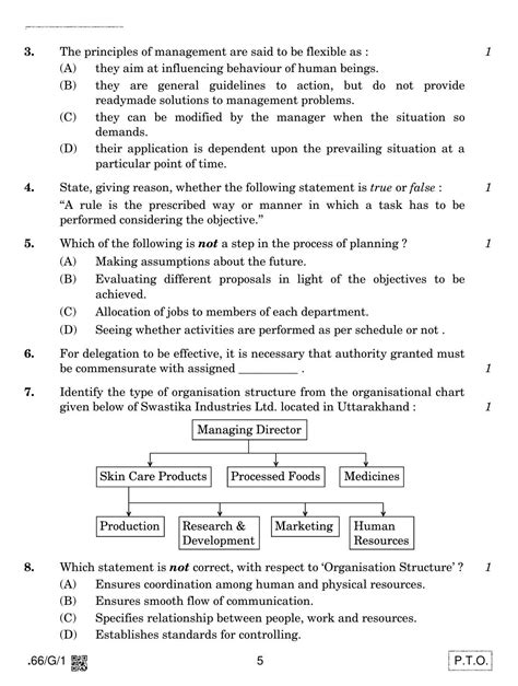 Cbse Class 12 66 C 1 Business Studies 2020 Compartment Question Paper