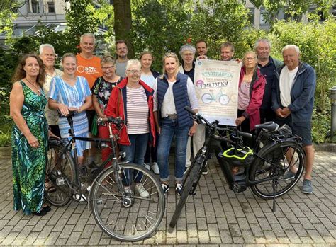 Stadtradeln Neuer Rekord Im Kreis Pinneberg Mehr Als 30 Zuwachs