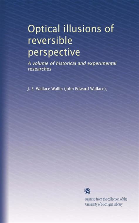 Jp Optical Illusions Of Reversible Perspective A Volume Of