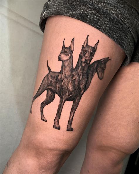 Cerberus Greek Mythology Tattoo