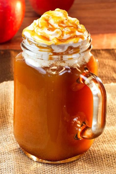 Spiced Caramel Apple Cider Recipe Hot Drinks Recipes Yummy Fall