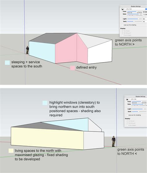 Sketchup Massing Shadow Diagrams Esdpresentation Whatfour