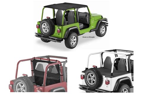 Bestop Extended Safaristyle Bikini Top Package Jeep Rubicon