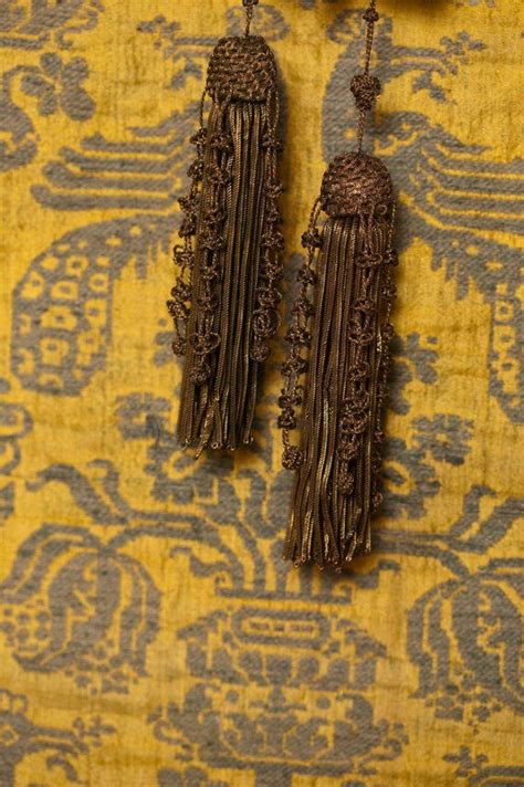 Antique French Tassel Etsy French Antiques Antiques Metallic Tassel