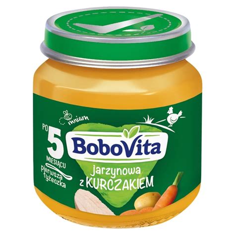 BoboVita Jarzynowa z kurczakiem po 5 miesiącu 125 g Zakupy online z