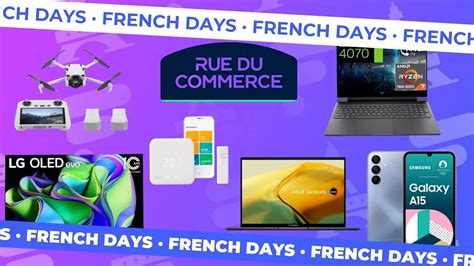 French Days Les Promotions Sont Nombreuses Chez Rue Du Commerce Mais