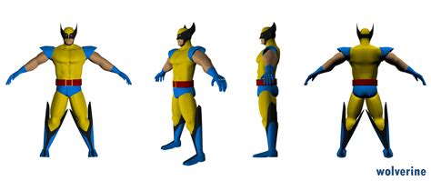 Wolverine 2d Turnaround By Hilmi Atudisma On Deviantart