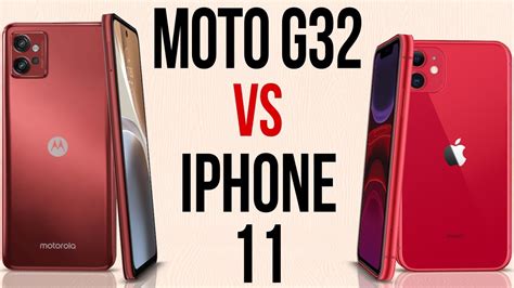 Moto G32 vs iPhone 11 Comparativo Preços YouTube