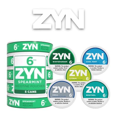 Zyn Chewing Tobacco 6mg Pouch 5ct Socal Distro Llc