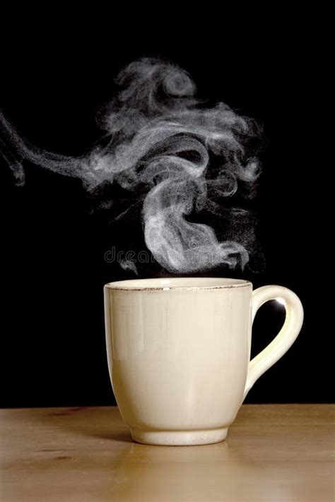 Steaming Hot Coffee Stock Image Image Of China Breakfast 7723869