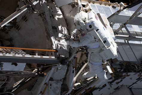 NASA astronauts drop tool bag during spacewalk: how to see it