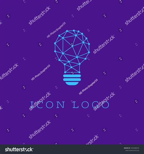 Icon Logo Background Light Blue Colour Stock Illustration 1955688295 ...