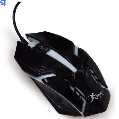 Mouse Gamer USB Knup KP V15 Preto Sobraltech