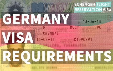 30 SCHENGEN VISA APPLICATION REQUIREMENTS GERMANY SchengenVisaApplication