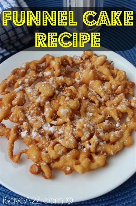 Funnel Cake Recipe - iSaveA2Z.com