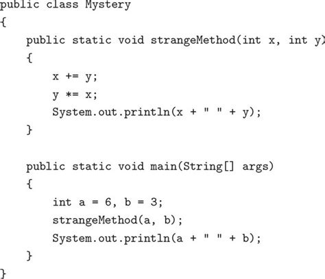 Ap Computer Science A Practice Test Classes And Objects Crackap