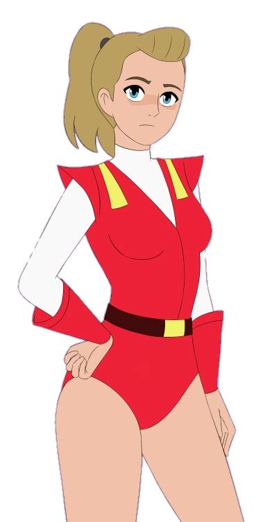 Adora in her Original outfit 02 Render by ShinRiderNumber2 on DeviantArt