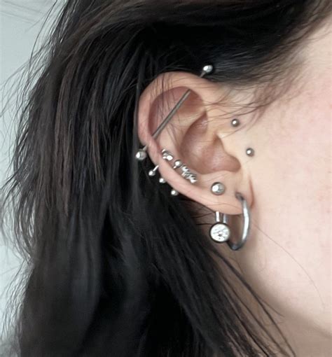 Halo444 On Ig Ear Piercings Piercings Earings Piercings