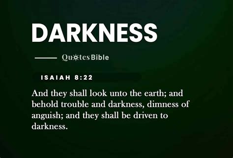 Darkness Verses From The Bible Shining Light On The Power Of Darkness