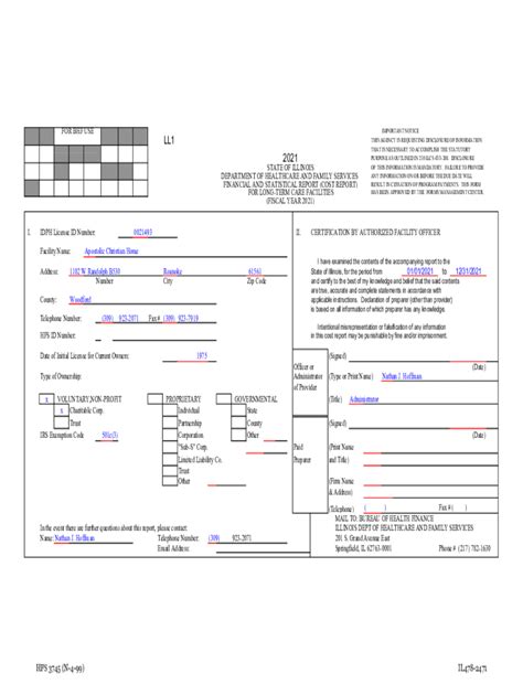 Fillable Online Hfs Illinois 1102 W Randolph B530 Fax Email Print