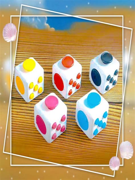 Topus Fidget Toy Cube Cubo Mini Clicker Anti Stress Ansiedade Kit