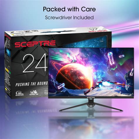 Sceptre Ips 24” Gaming Monitor 165hz 144hz Full Hd 1920 X 1080 Freesync Eye Care Fps Rts