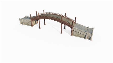 Ancient Architectural Arch Bridges In Asia 3D Model - TurboSquid 2050859