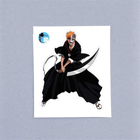 Ichigo Hollow Form I Bleach Laptop Sticker Pureartz