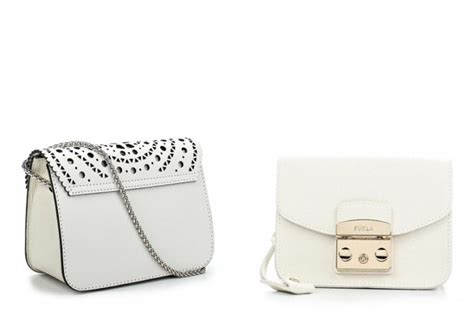 Стильная женская белая сумка – кожаная, холщовая, джинсовая, лаковая ...