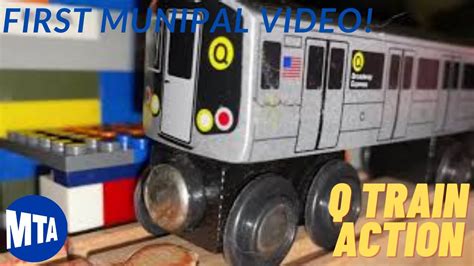 First Munipal Video Q Train Action With Edited Announcements Youtube