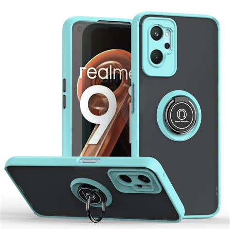 適用於真我realme 9i 9 Pro Plus Pro C21 C11 2021 手機殼防摔後殼祺影支架保護套 蝦皮購物